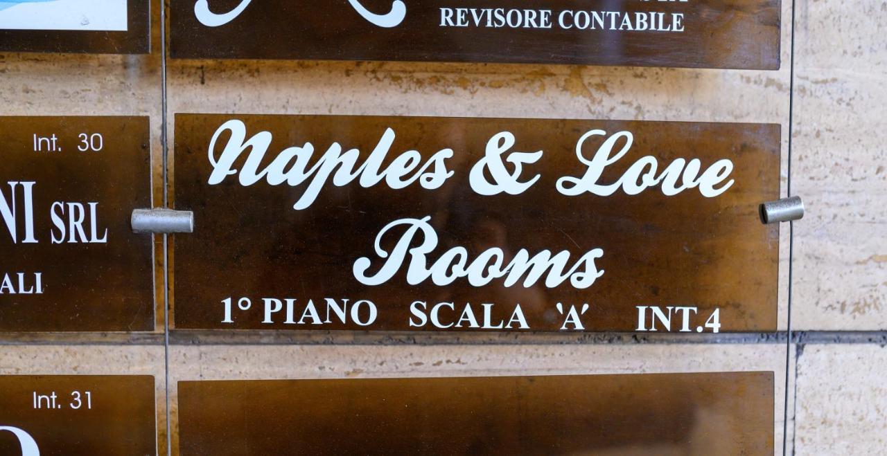 Naples & Love Rooms Napoli Exterior foto